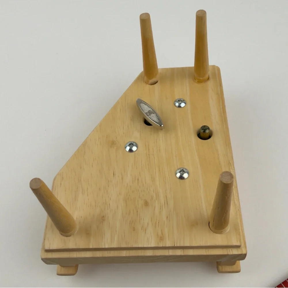 Miniature Dollhouse Baby Grand Piano Music Box 1:12 Scale Wood Working